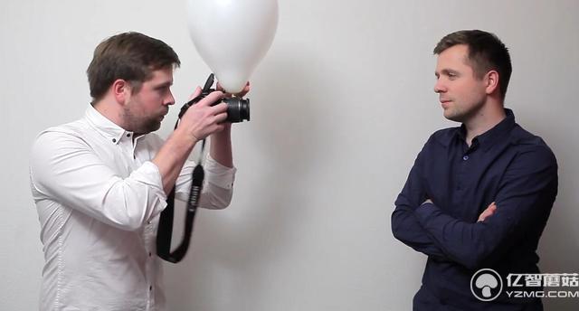 閃光燈拍照效果太爛?白色氣球解救你!