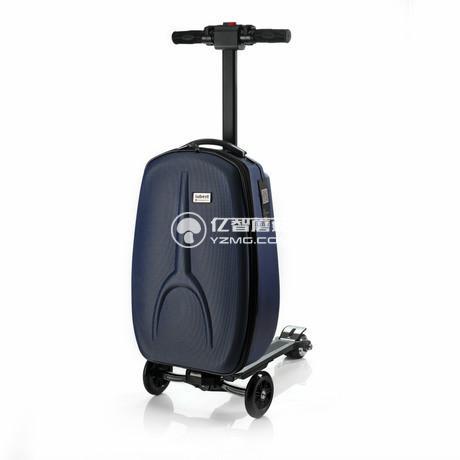 這不就是大媽買菜的神器？只不過帶個電動滑板車