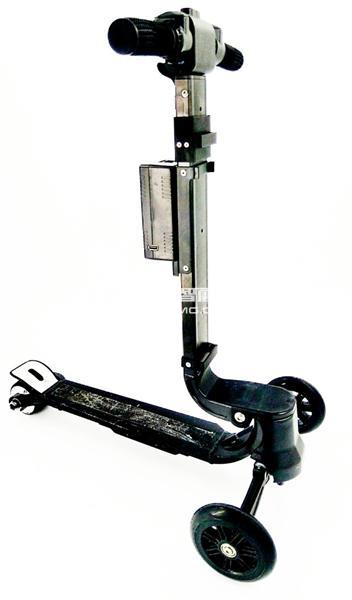 這不就是大媽買菜的神器？只不過帶個電動滑板車