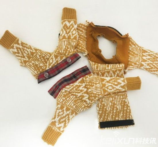 藝術家為無人機設計毛衣 既美觀又保暖 