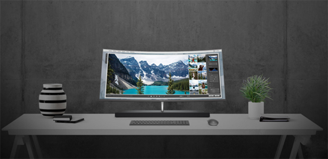 惠普公布新款Envy Curved一體機(jī) 搭配英特爾最新處理器