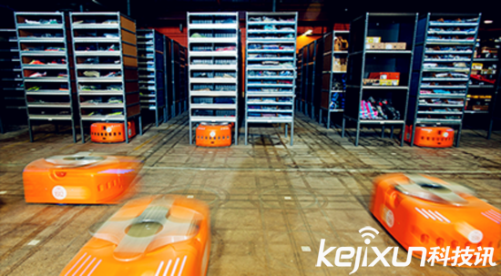 亞馬遜部署機(jī)器人超過(guò)4.5萬(wàn)臺(tái) 同比增長(zhǎng)50％