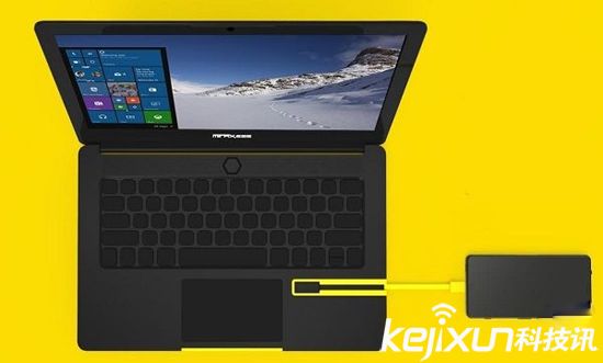 Mirabook拓展塢設備 讓手機變身為筆記本