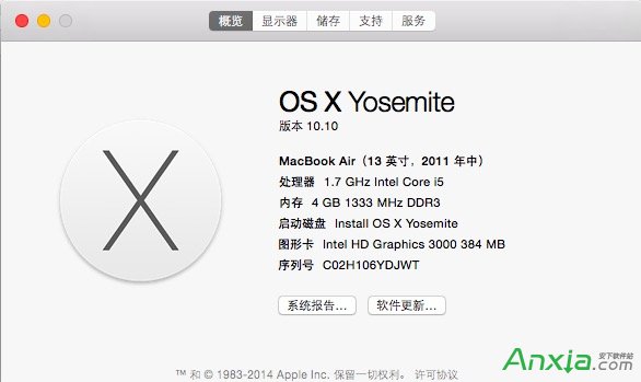 Mac教程,mac怎么查看<a href=/pc/zuzhuang/ target=_blank class=infotextkey>電腦配置</a>,如何查看mac電腦硬件配置,mac查看電腦配置