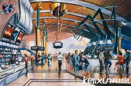 喬布斯97年設(shè)計(jì)Apple Cafe網(wǎng)吧 科技與用戶體驗(yàn)兼具
