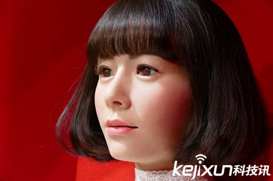 日本Android“U”美女機器人 自主學習顏值頗高