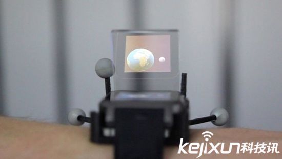 AR未來增強現實手表 顯示地圖立體方向箭頭指引