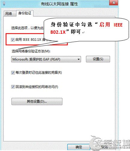 Win8如何開啟802.1x網絡身份認證