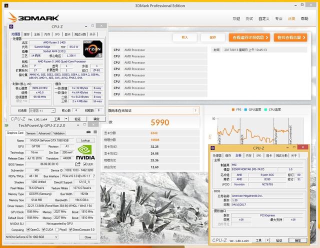 AMD R5 1400超頻實測：穩超4Ghz i5顫抖！