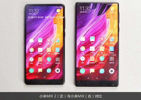 小米MIX2比MIX好在哪里？小米MIX和MIX2區別對比