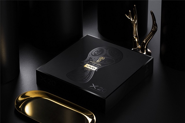 vivo X20黑金旗艦版圖賞 猶如一件藝術品