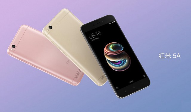 紅米5A正式發布：搭載驍龍425 售價599元