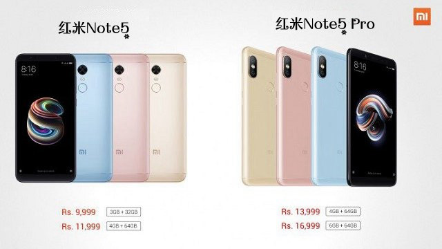 紅米Note5和Note5 Pro全面屏手機(jī)印度首發(fā) 紅米Note5和Note5 Pro有什么區(qū)別？