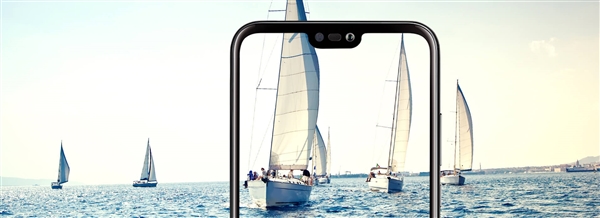 華為P20 Lite公開(kāi)亮相：異形全面屏加持！