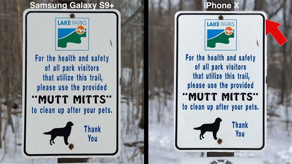 三星S9+/iPhone X拍照對比:誰才是手機拍照之王?