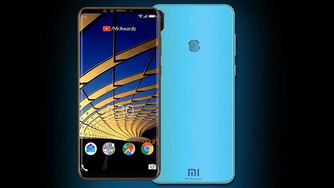 小米7概念版來了 曲面全面屏+四顆攝像頭