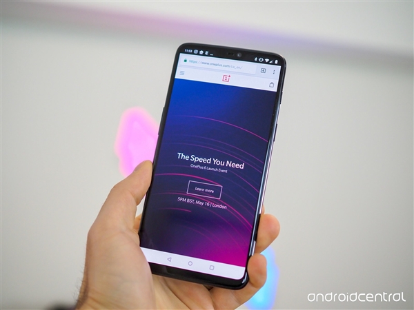 要火!一加6圖賞:6.28寸屏握感舒適