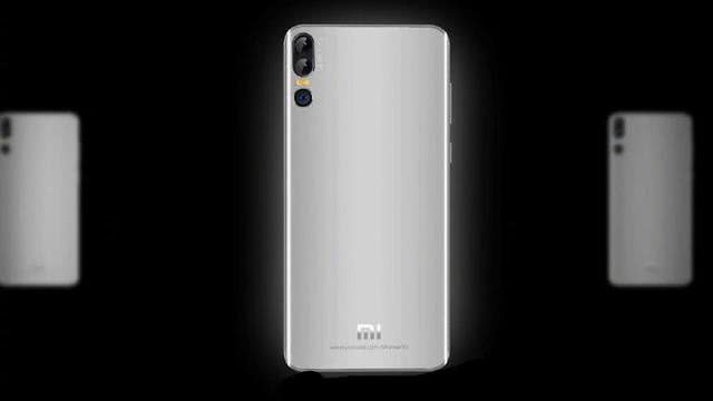 小米8周年紀念版真機渲染圖曝光：屏下指紋+后置三攝像頭