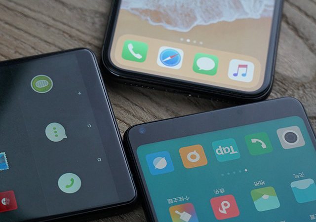 堅果R1、小米MIX2S、iPhone X對比評測 國產旗艦對決蘋果