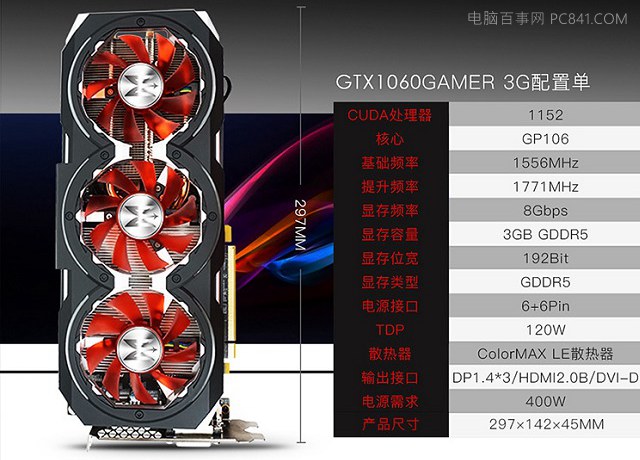 GTX1060 6G 5G 3G怎么選 GTX1060 6G/5G/3G的區(qū)別