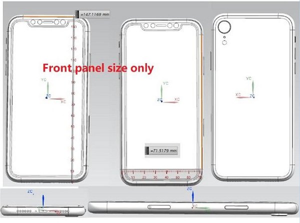 iPhone X廉價版設計圖曝光 售價或4500元左右