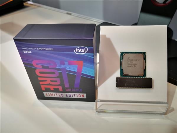 Intel i7-8086K開蓋限量版上架：5.3GHz要價5540元