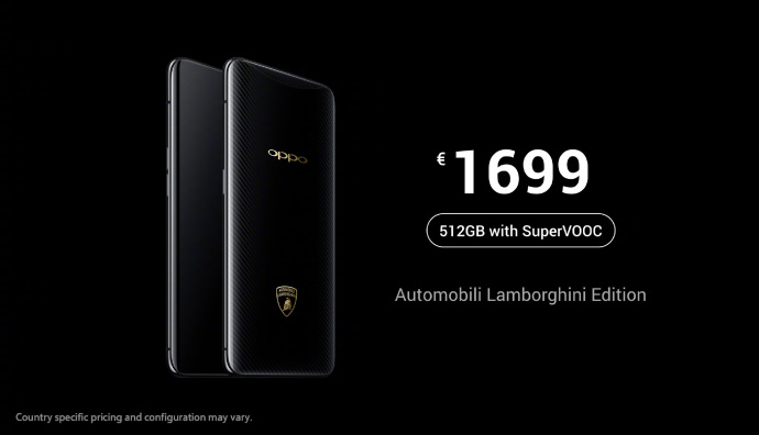 OPPO Find X正式發(fā)布 全隱藏式3D攝像頭+999歐元起!