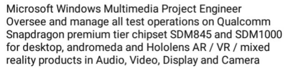 高通工程師個人資料泄密:微軟Surface要搭載驍龍1000?