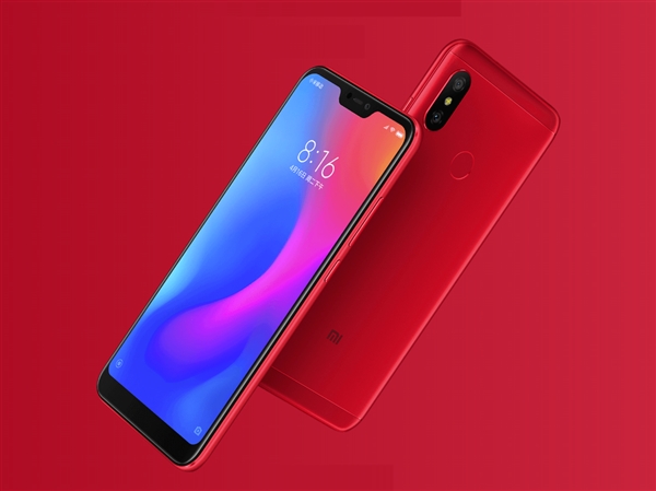 999元起！紅米6 Pro正式發布：小劉海＋4000mAh