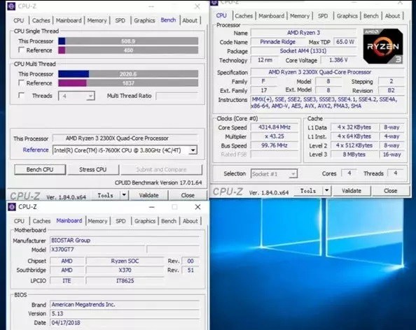 AMD二代銳龍R5-2500X/R3-2300X曝光 Intel八代i3慘被默秒全