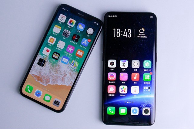 OPPO Find X和iPhone X哪個好?iPhone X對比Find X評測