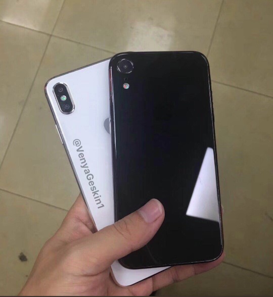 iPhone X新機模曝光：6.1寸與6.5版本大有不同