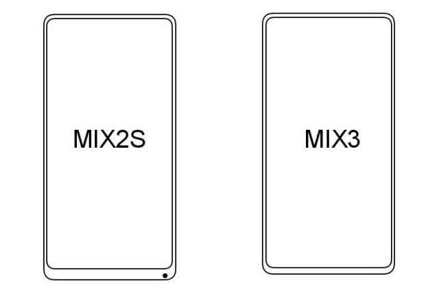 小米MIX3真機諜照曝光:屏占比驚艷 或首發驍龍855