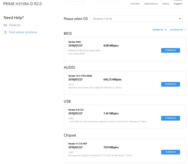 華碩技嘉H310C主板上線 但核顯不支持Win7