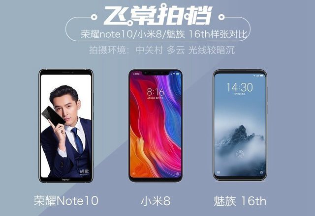 魅族16、小米8、榮耀Note10拍照對比評測 國產旗艦相機對決