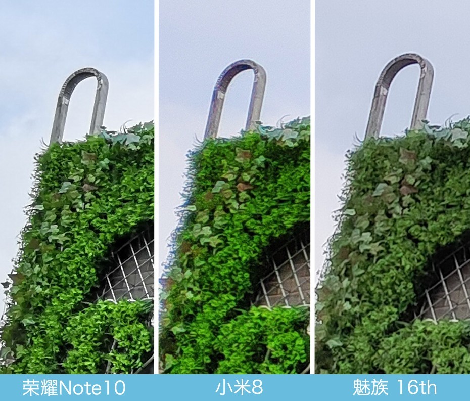魅族16、小米8、榮耀Note10拍照對比評測 國產旗艦相機對決
