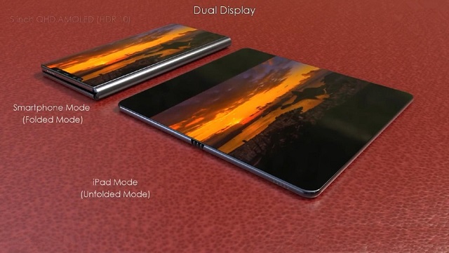 可折疊iPhone概念設計圖：手機可折疊秒變筆記本