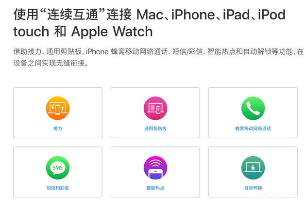 連接互通概念整合的多個應用