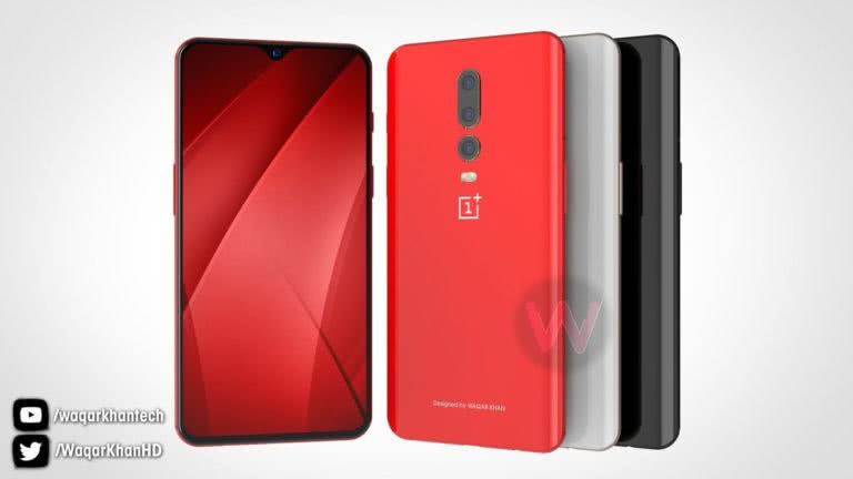 一加6T渲染圖曝光:美人尖劉海 或首發驍龍850