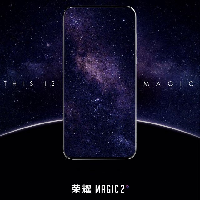 榮耀Magic2驚世登場:近100%全面屏 麒麟980超級快充
