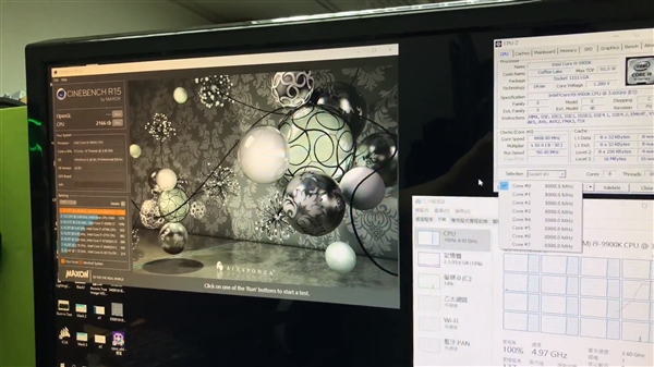 i9-9900K CineBench R15跑分曝光:10核心i9-7900X