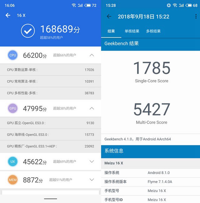 魅族16X和小米8青春版哪個好？魅族16X對比小米8青春版評測