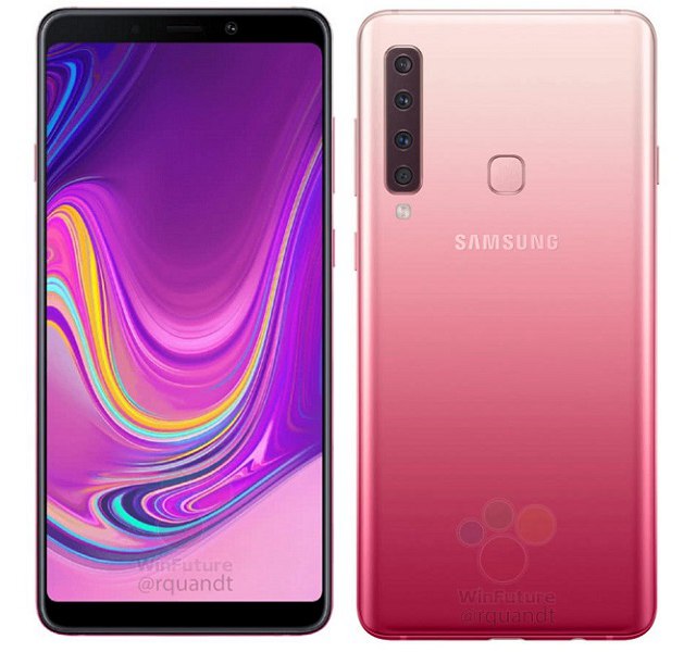 三星A9s今日發布:全球首款后置四攝手機 華為P20不淡定