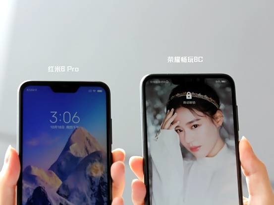 紅米6 Pro與榮耀暢玩8C對比評測:誰是最強中低端手機?