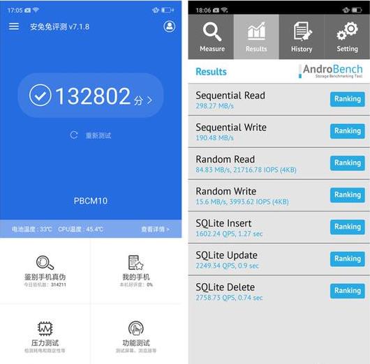 OPPO R15x跑分成績有多少?