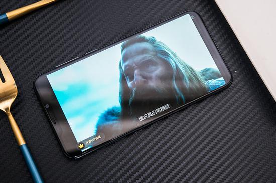 ▲18：9電影播放