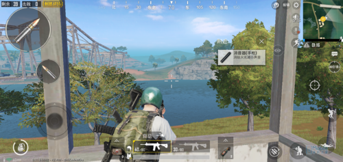 OPPO A7玩《絕地求生：刺激戰場》流暢畫質下能夠比較流暢的運行。