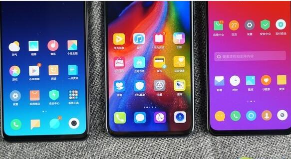 榮耀Magic2/小米MIX3/聯想Z5 Pro硬件對比 ：