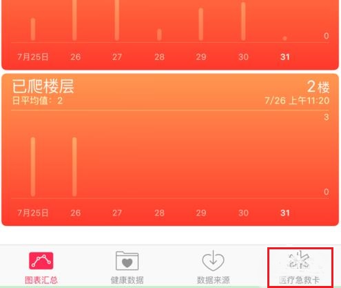 iPhone XR/XS Max怎么設置醫(yī)療急救卡?