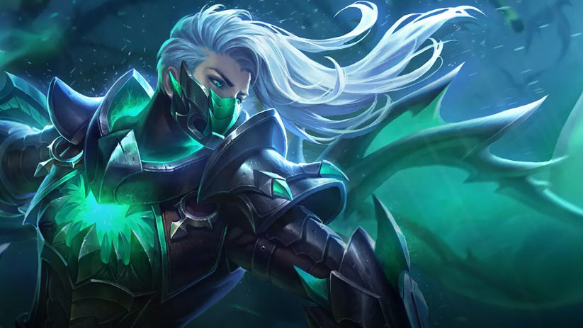 王者榮耀蘭陵王暗影獵龍者圖片